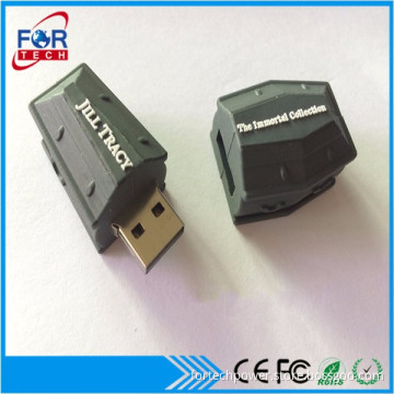 Bogey day memorias usb coffin shaped usb flash for sales 2gb 4gb 8gb